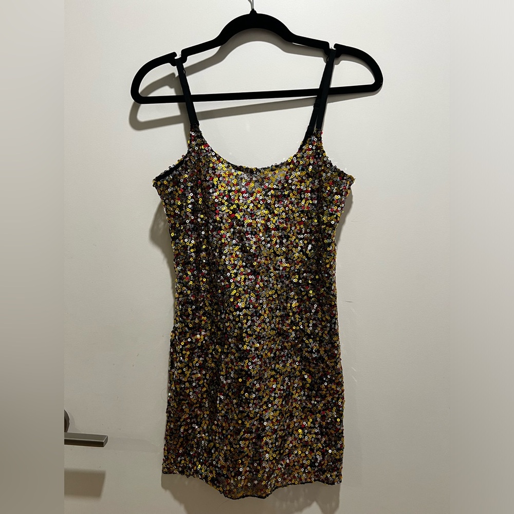 Free People Sequin Intimate Slip Dress. Size XS